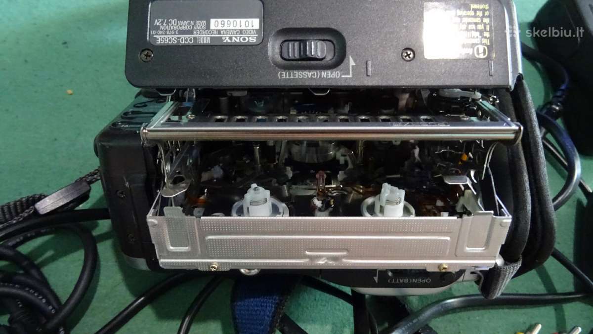 Sony Hi 8 kasetinė analoginė video kamera - nuotraukos Nr. 13