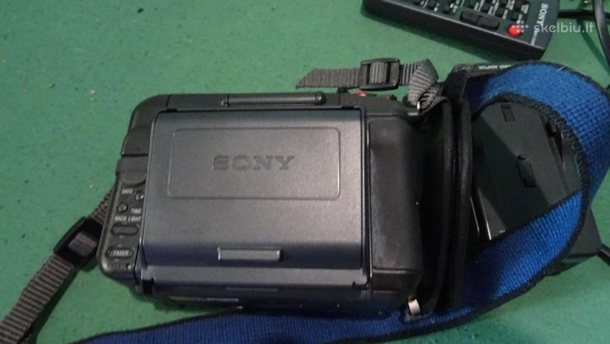 Sony Hi 8 kasetinė analoginė video kamera - nuotraukos Nr. 21