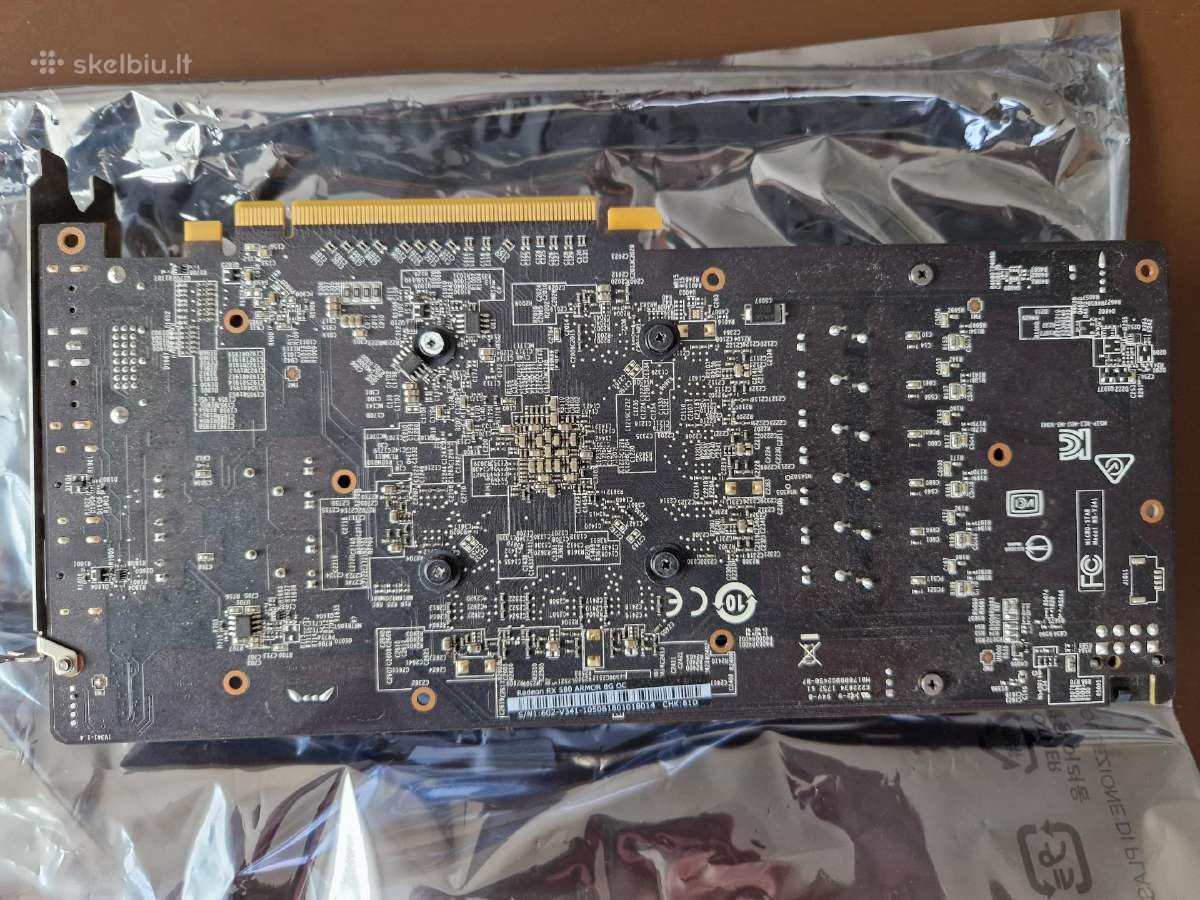 Msi Vaizdo Plokštė Rx580 8gb - nuotraukos Nr. 4