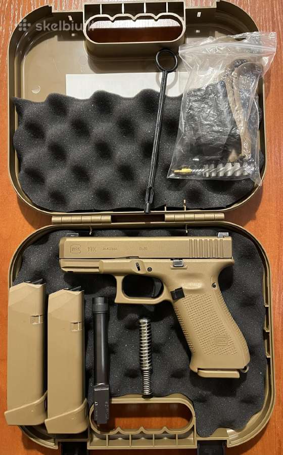 Glock 19x su dviem vamzdžiais - nuotraukos Nr. 2