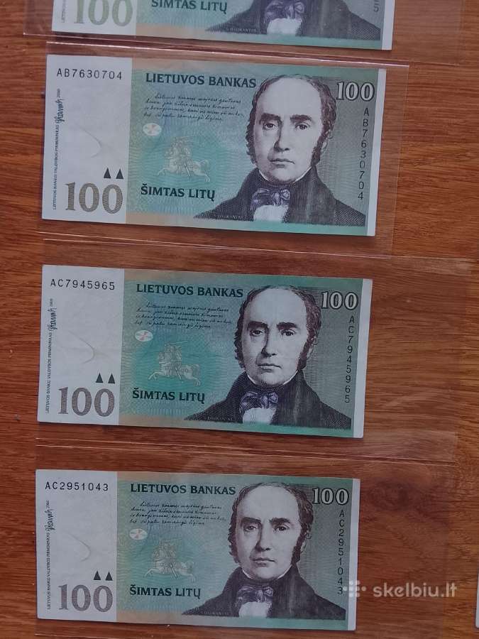 100 litų 2000m - nuotraukos Nr. 3