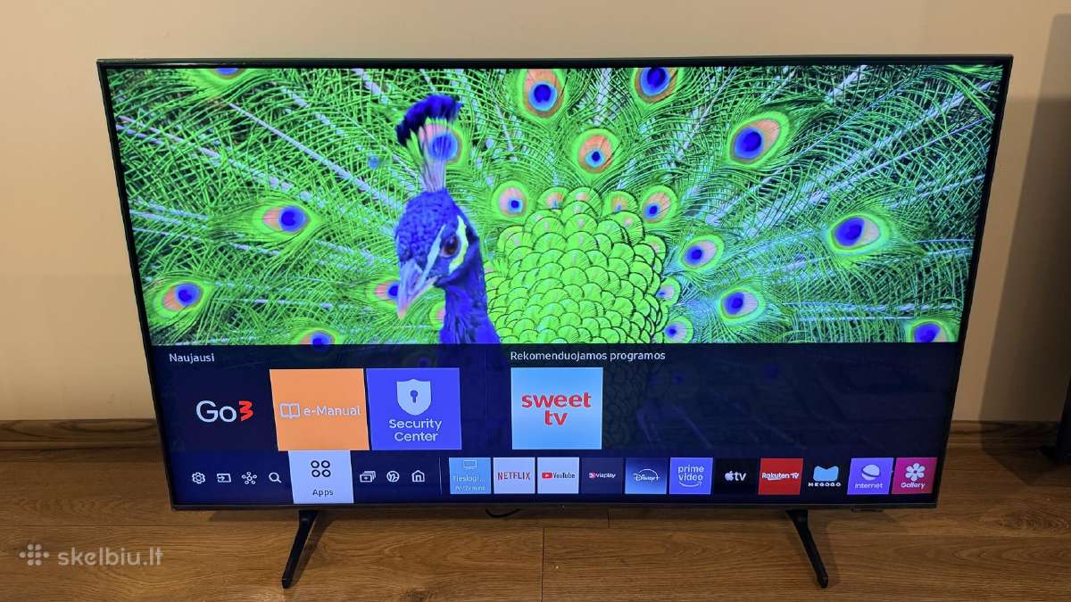 Samsung Ue50bu8072u 2022m 4k Youtube Netflix - nuotraukos Nr. 8