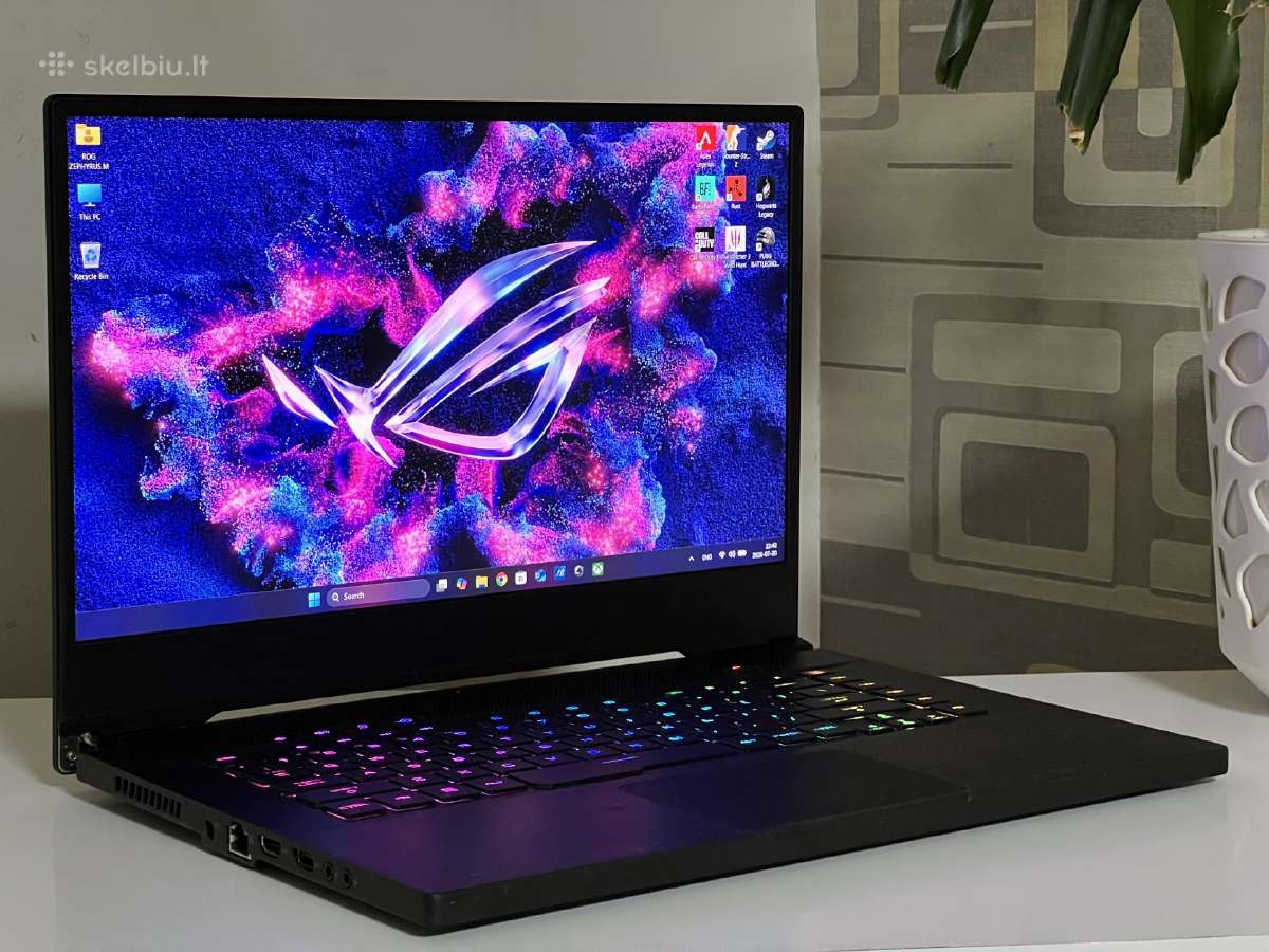 Parduodamas Asus Rog su Gtx 1660ti, I7-9k, 240hz. - nuotraukos Nr. 2