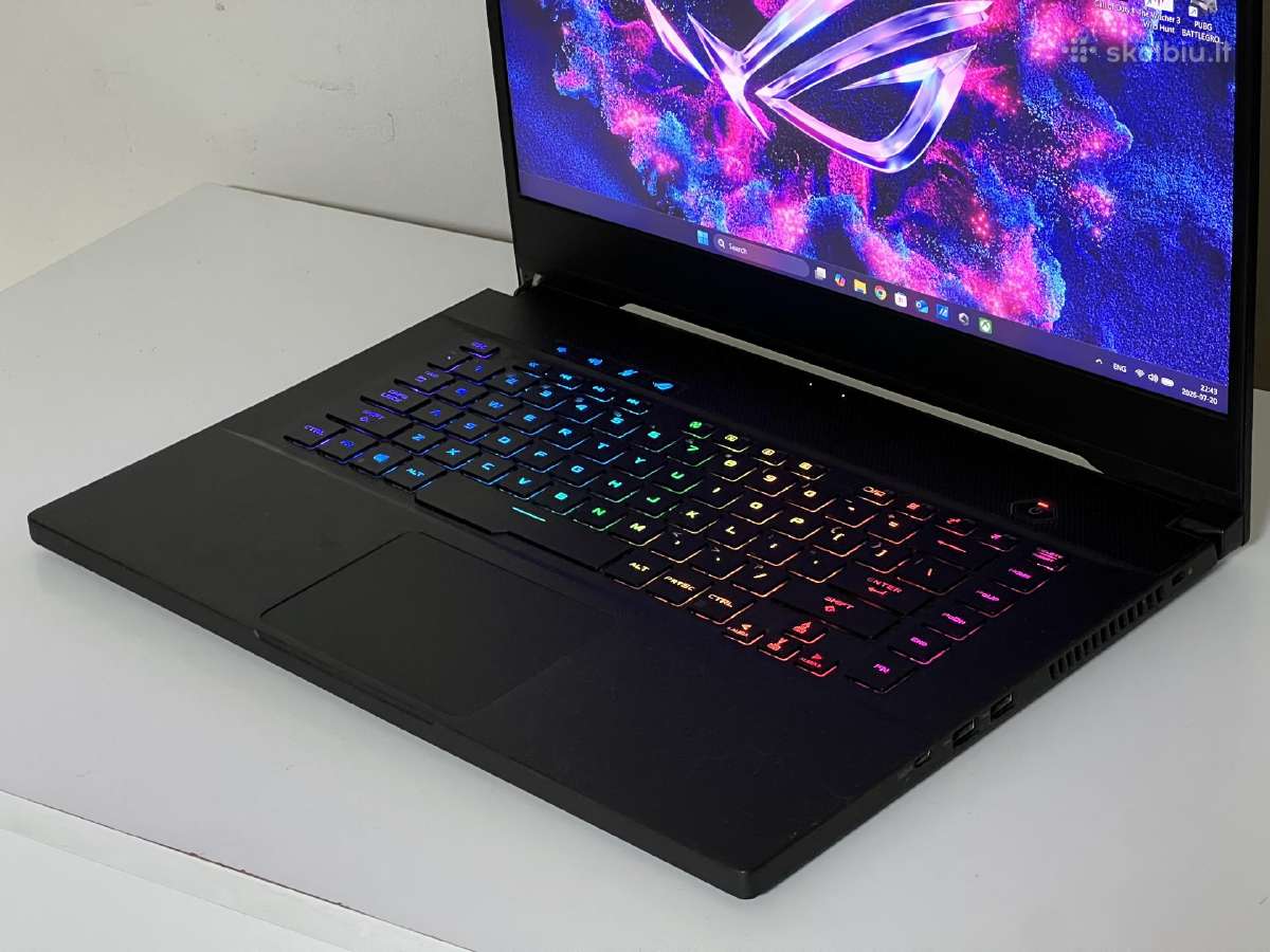 Parduodamas Asus Rog su Gtx 1660ti, I7-9k, 240hz. - nuotraukos Nr. 4