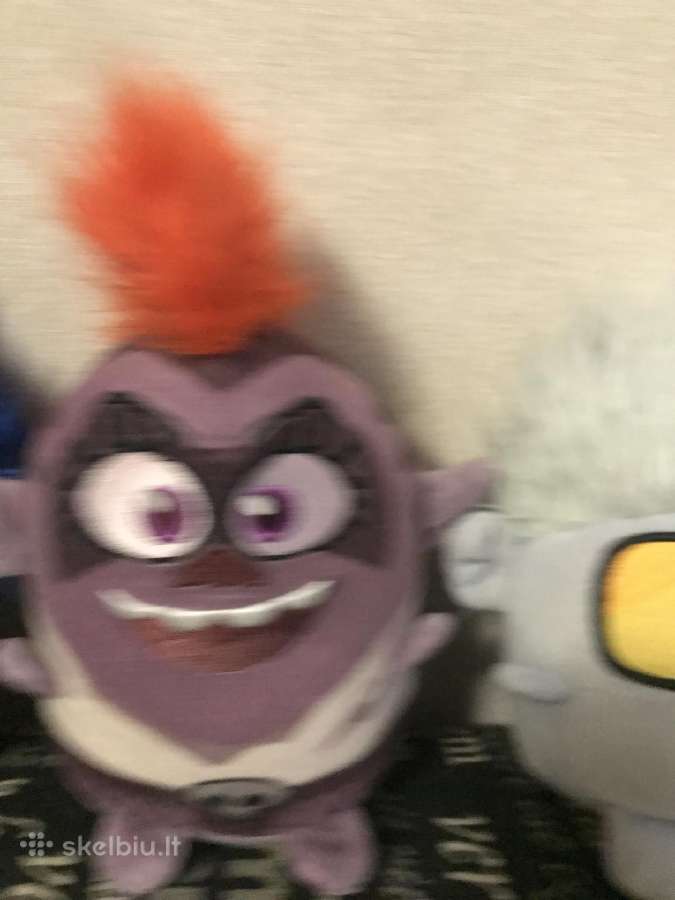 Trolls pliusinis zaislas - nuotraukos Nr. 4