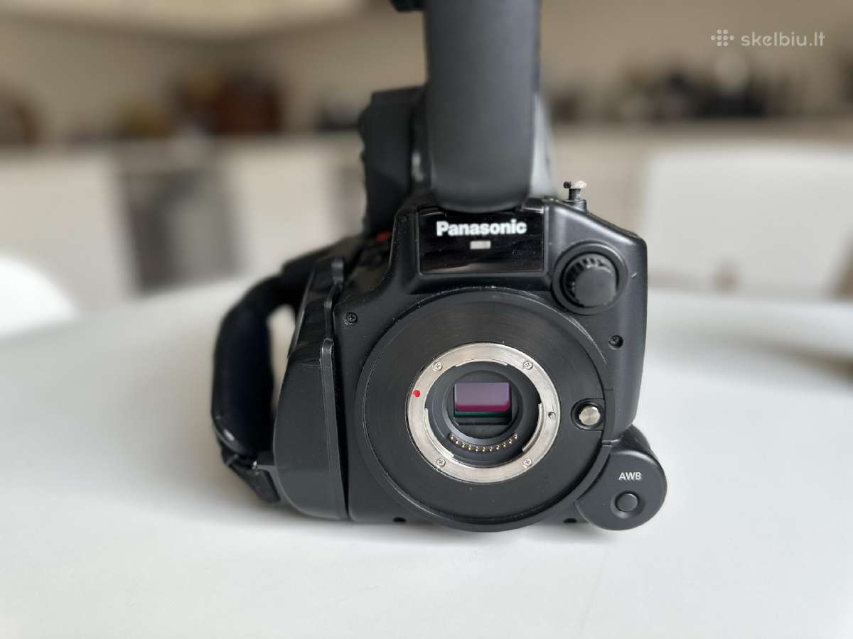 Panasonic Ag-af105a vaizdo kamera + 2 objektyvai - nuotraukos Nr. 6