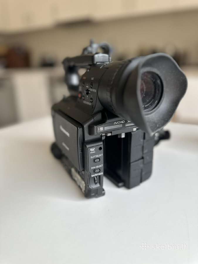 Panasonic Ag-af105a vaizdo kamera + 2 objektyvai - nuotraukos Nr. 7