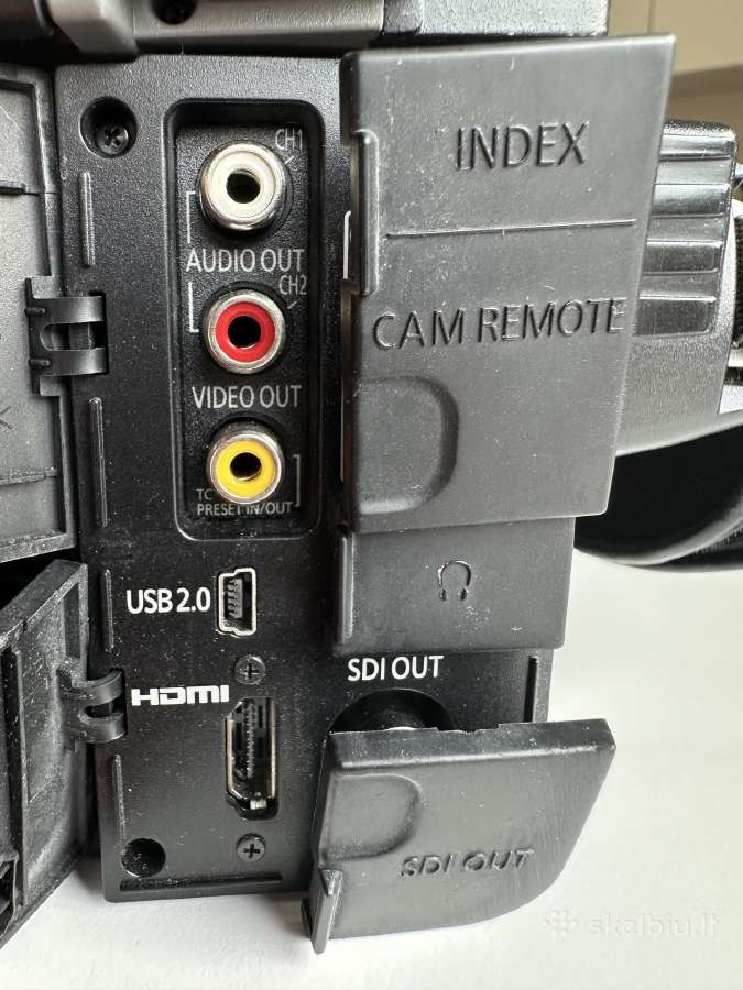 Panasonic Ag-af105a vaizdo kamera + 2 objektyvai - nuotraukos Nr. 10