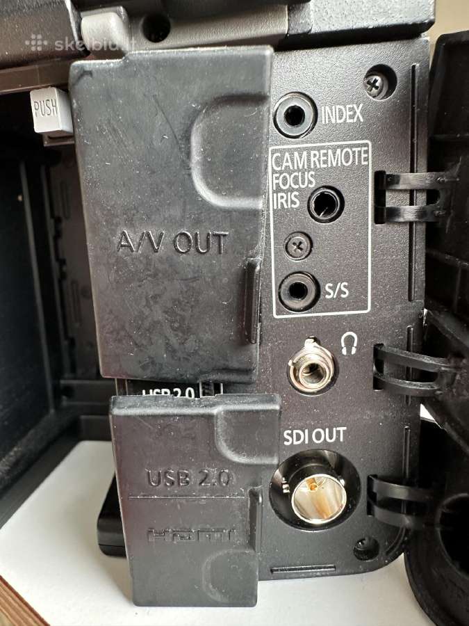 Panasonic Ag-af105a vaizdo kamera + 2 objektyvai - nuotraukos Nr. 11