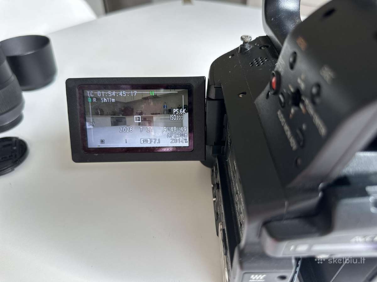 Panasonic Ag-af105a vaizdo kamera + 2 objektyvai - nuotraukos Nr. 12