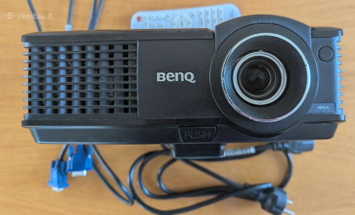 Benq Mp515 projektorius (mažai dirbęs, 568 val.) - nuotraukos Nr. 5