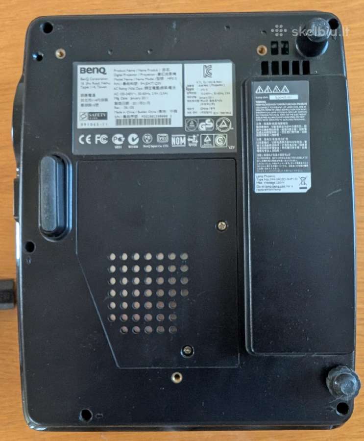 Benq Mp515 projektorius (mažai dirbęs, 568 val.) - nuotraukos Nr. 6