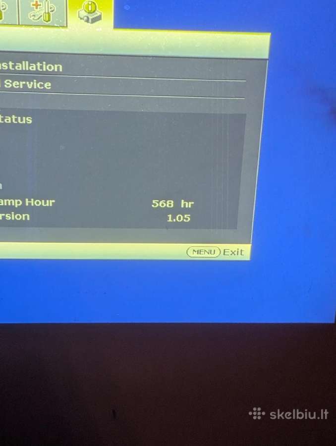 Benq Mp515 projektorius (mažai dirbęs, 568 val.) - nuotraukos Nr. 8