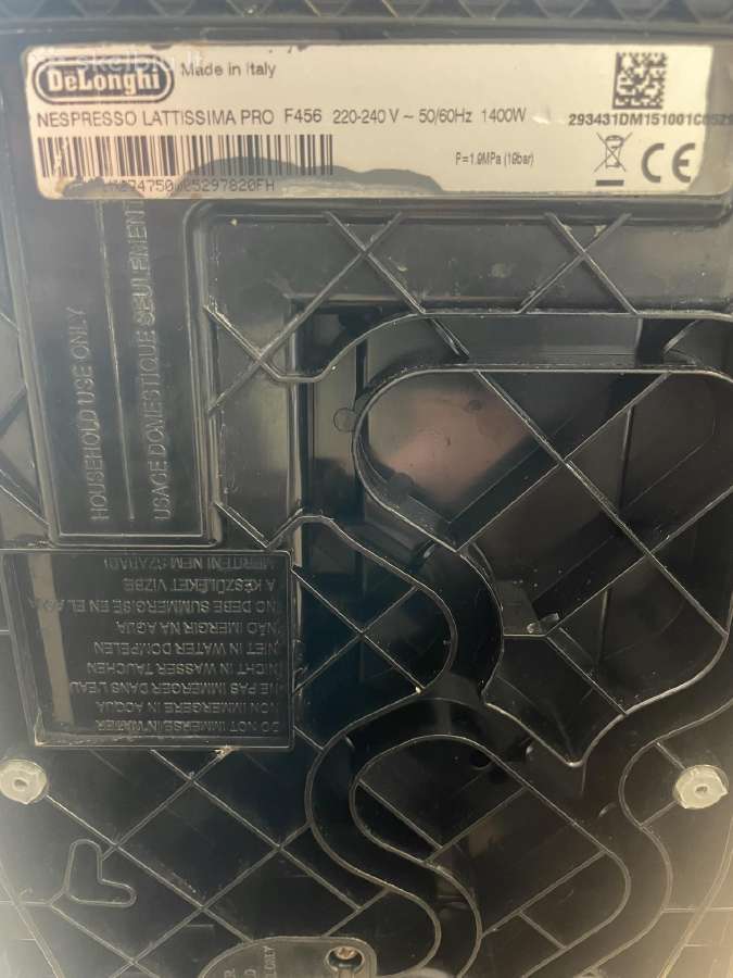 Delonghi Nespresso Latissima Pro F426,f511.lavazza - nuotraukos Nr. 3