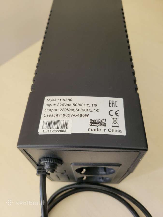 East Ea280 480w Ups - nuotraukos Nr. 3