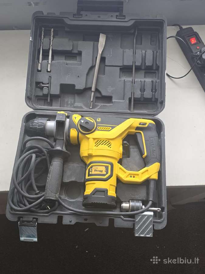 Perforatorius Stanley, 5.4 kg, 1250 W - nuotraukos Nr. 2