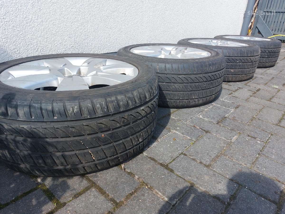 R17 Audi ratlankiai su padangomis - nuotraukos Nr. 3