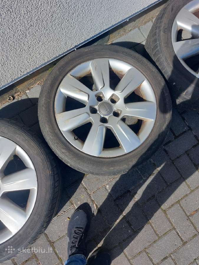 R17 Audi ratlankiai su padangomis - nuotraukos Nr. 6