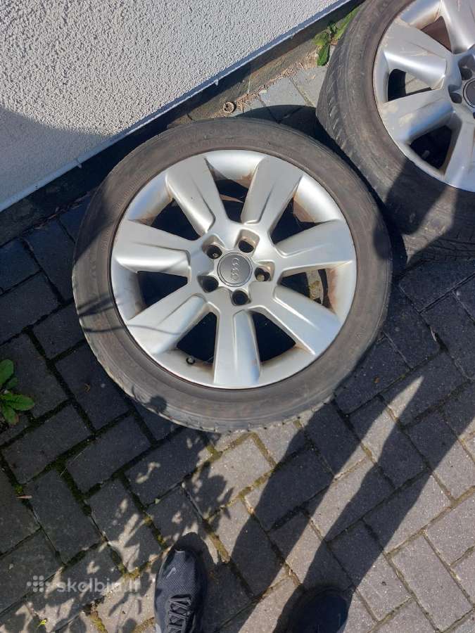 R17 Audi ratlankiai su padangomis - nuotraukos Nr. 7