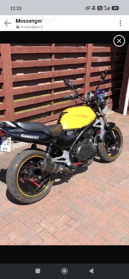 Parduodamas Kawasaki Er - nuotraukos Nr. 4