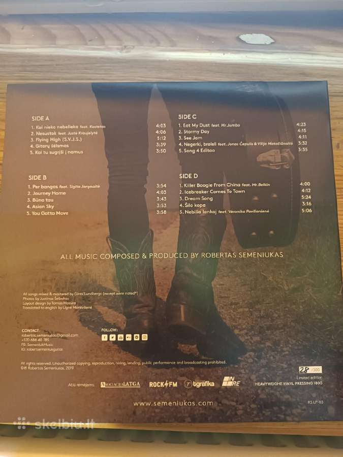Žalvarinis ir Robertas Semeniukas Lp Set - nuotraukos Nr. 11