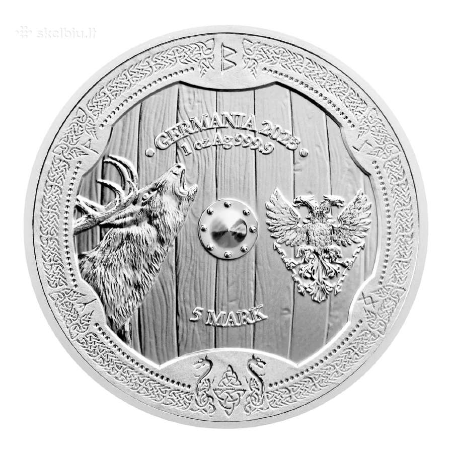 Germania Mint kalyklos sidabriniai medaliai - nuotraukos Nr. 2