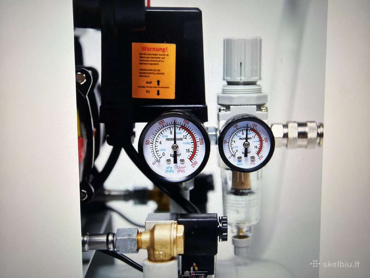 Kompresorius Starkwerk 100l 230v - nuotraukos Nr. 2