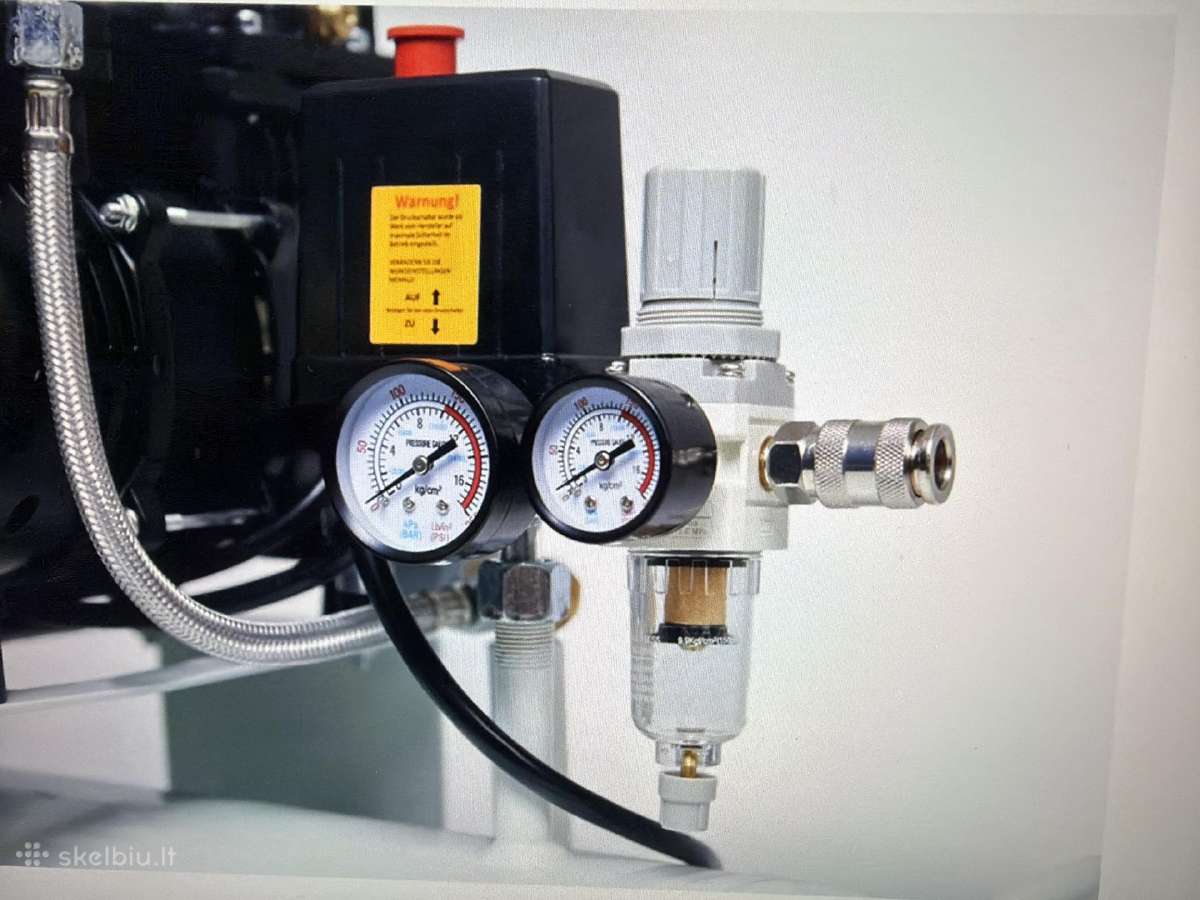 Kompresorius Starkwerk 100l 230v - nuotraukos Nr. 3