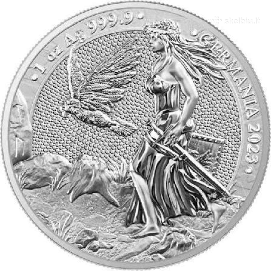 Germania Mint kalyklos sidabriniai medaliai - nuotraukos Nr. 4