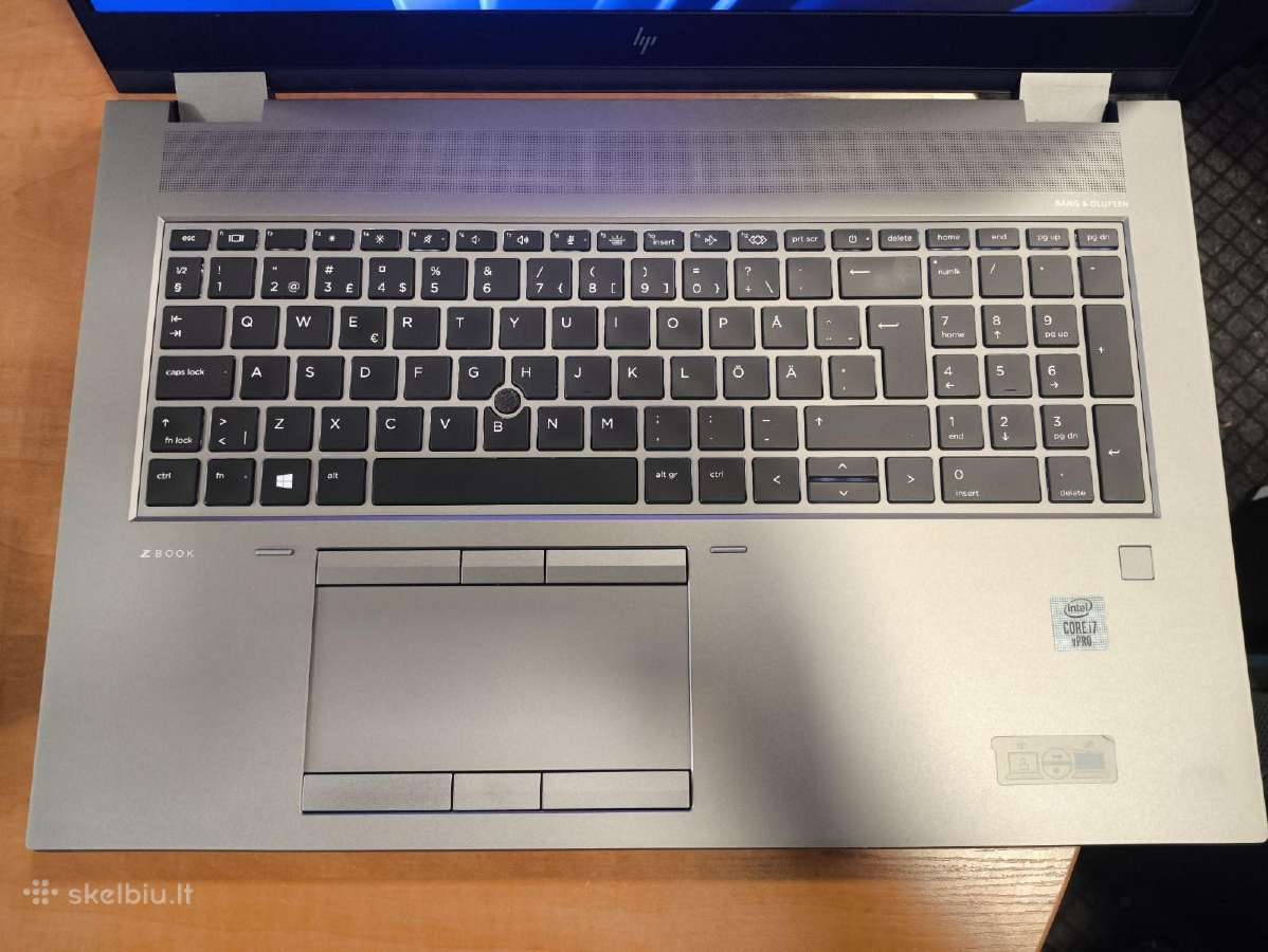 Zbook Fury 17 G7 17.3 Fhd Ips 32gb Rtx 5000 16gb - nuotraukos Nr. 2