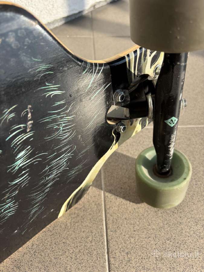 Longboard riedlente - nuotraukos Nr. 7