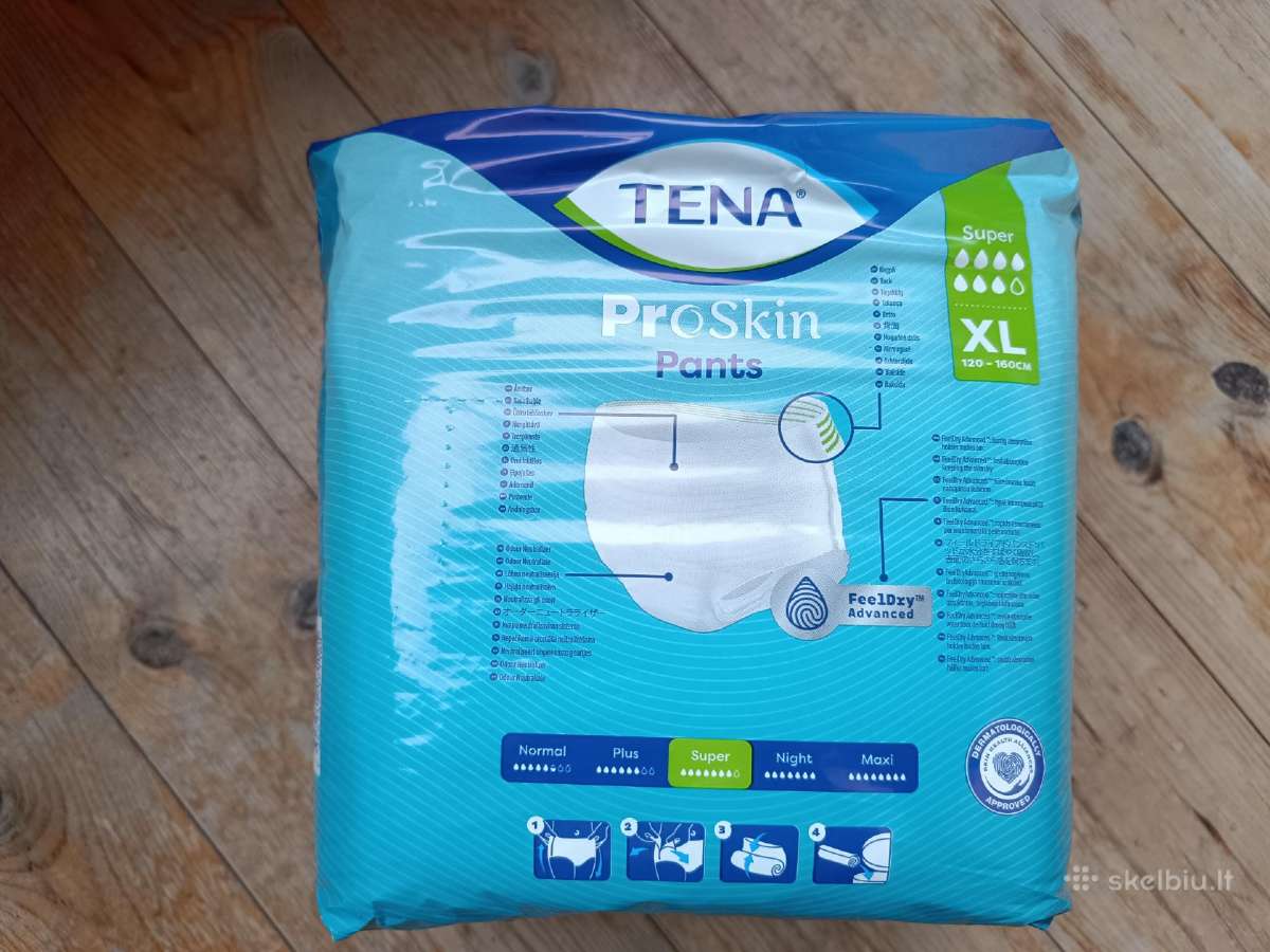 Tena Pants Super XL sauskelnės suaugusiems (Nauja) - nuotraukos Nr. 2