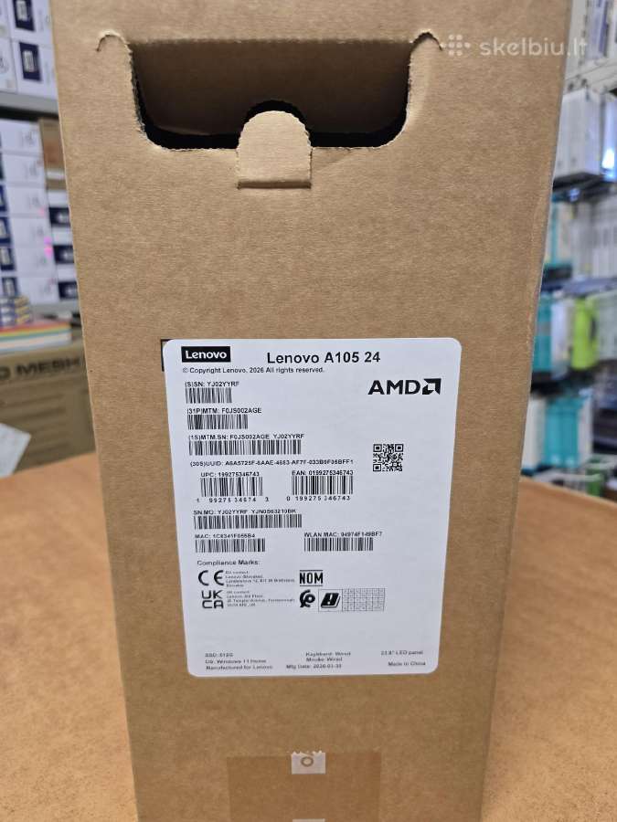 Lenovo A105 24 Model F0js0029ge - nuotraukos Nr. 2