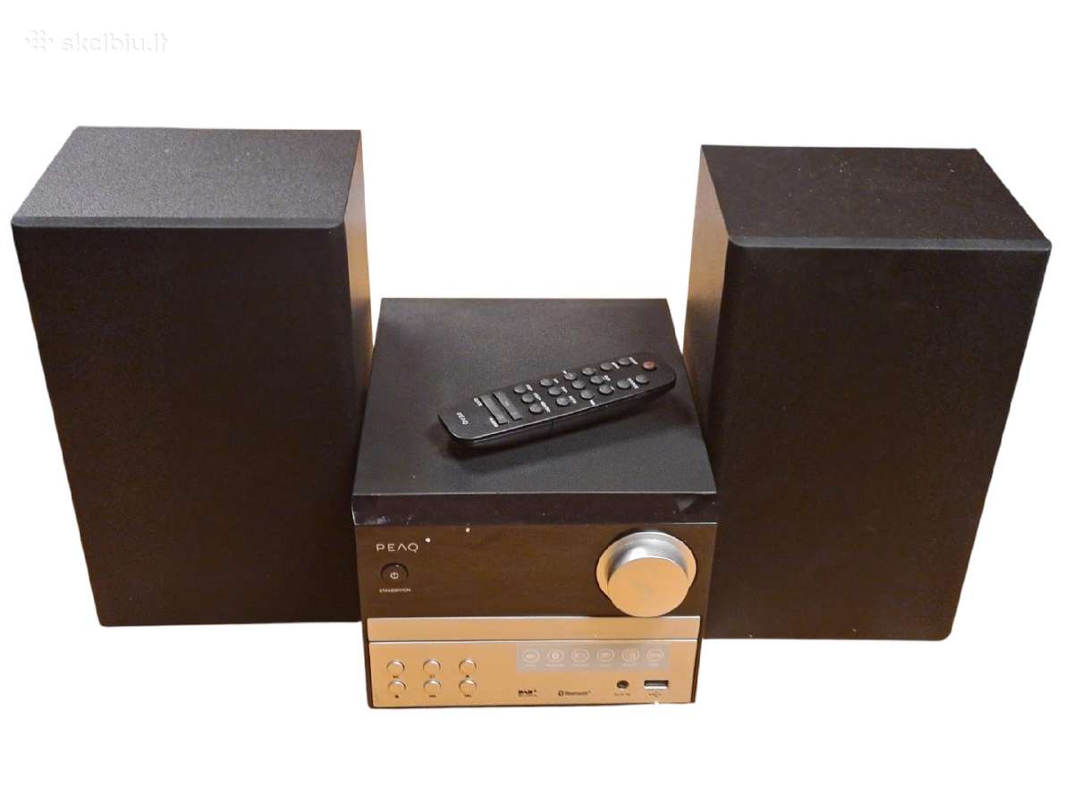 Peaq Micro Hifi System Pms310bt-SL Dab+ muzikinis - nuotraukos Nr. 2