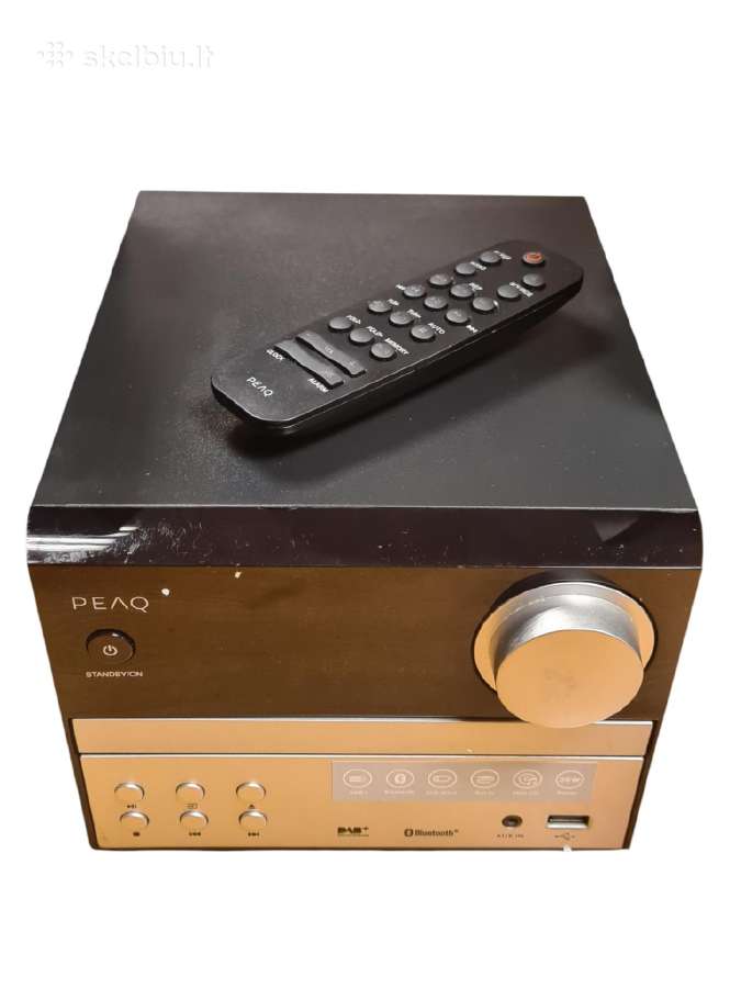 Peaq Micro Hifi System Pms310bt-SL Dab+ muzikinis - nuotraukos Nr. 3