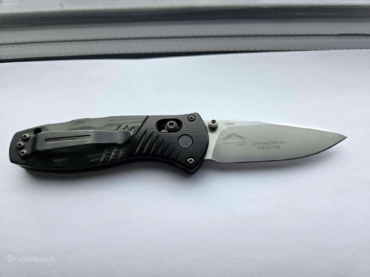 Peilis Benchmade Mini Barrage 2014 Shot Show Sp. - nuotraukos Nr. 3