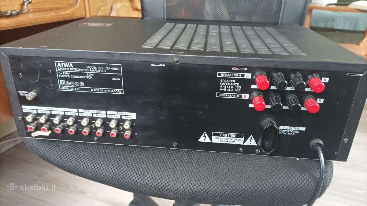 Stiprintuvas Aiwa Xa-005 - nuotraukos Nr. 3