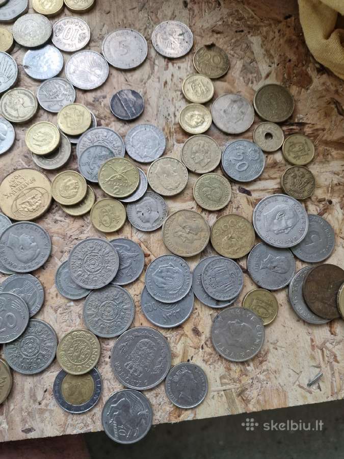 Įvairios monetos 200vnt - nuotraukos Nr. 3