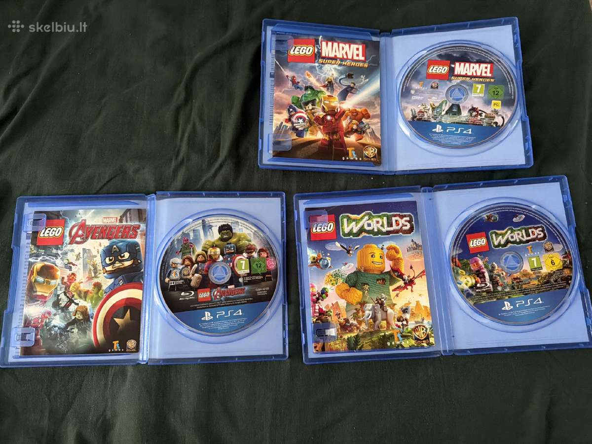 Ps4 Lego žaidimų rinkinys (3 žaidimai) - nuotraukos Nr. 2