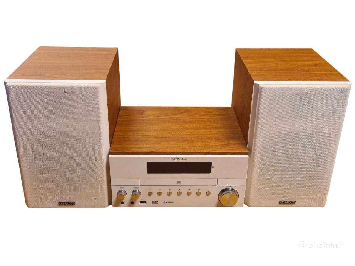 Kenwood M-817dab-w muzikinis centras + 3 mėn. gara - nuotraukos Nr. 2