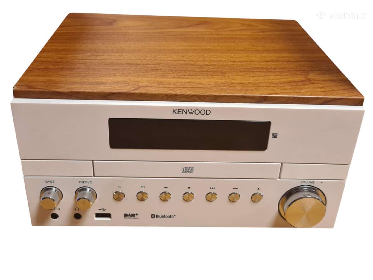 Kenwood M-817dab-w muzikinis centras + 3 mėn. gara - nuotraukos Nr. 9