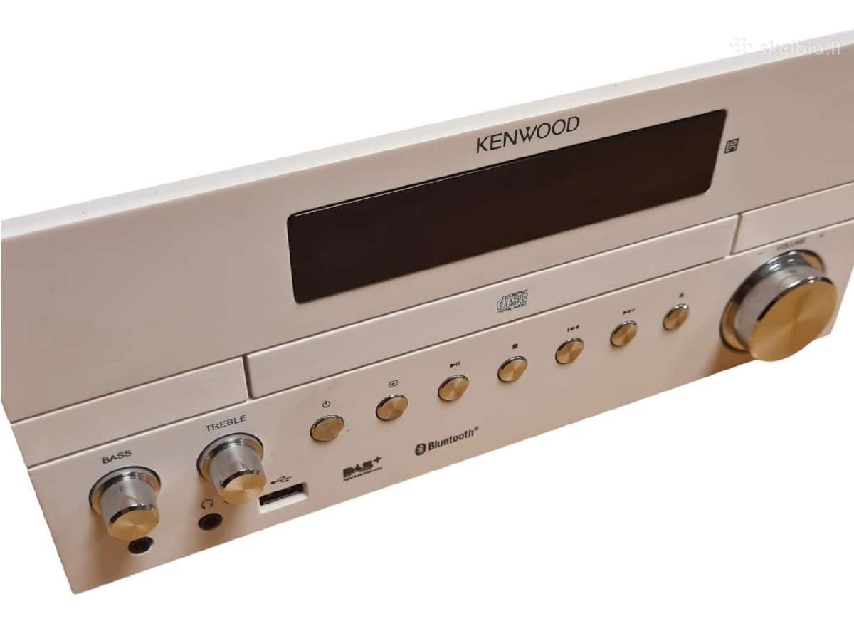 Kenwood M-817dab-w muzikinis centras + 3 mėn. gara - nuotraukos Nr. 6
