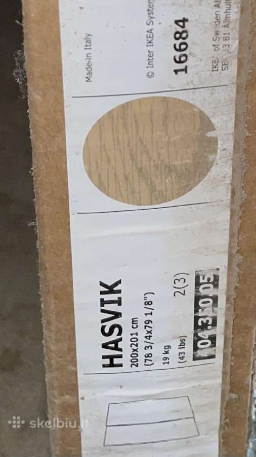 Ikea Hasvik Naujas spintos duru komplektas - nuotraukos Nr. 3