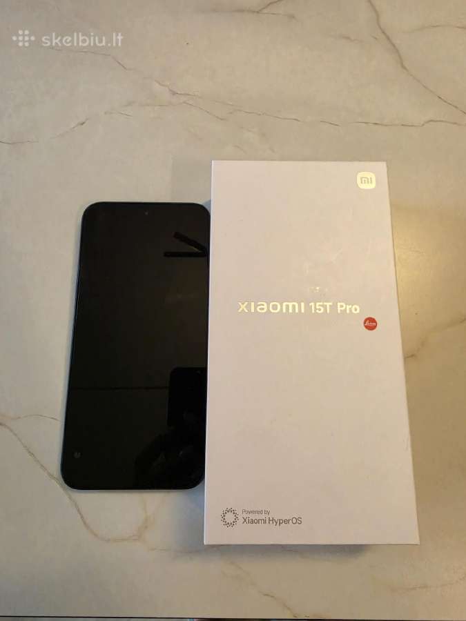 Xiaomi 15t Pro 512gb / 12gb RAM (Black) - nuotraukos Nr. 2