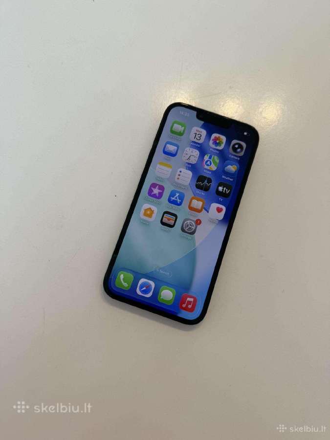 iPhone 14 Black Su Garantija - nuotraukos Nr. 2