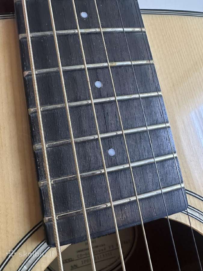Akustinė gitara Fender CD-60 - nuotraukos Nr. 4