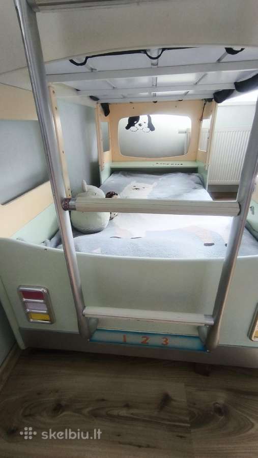 Dviejų aukštų vaikų lova-autobusas „Fantasy Bus“ - nuotraukos Nr. 3