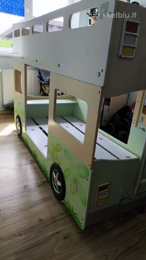Dviejų aukštų vaikų lova-autobusas „Fantasy Bus“ - nuotraukos Nr. 8