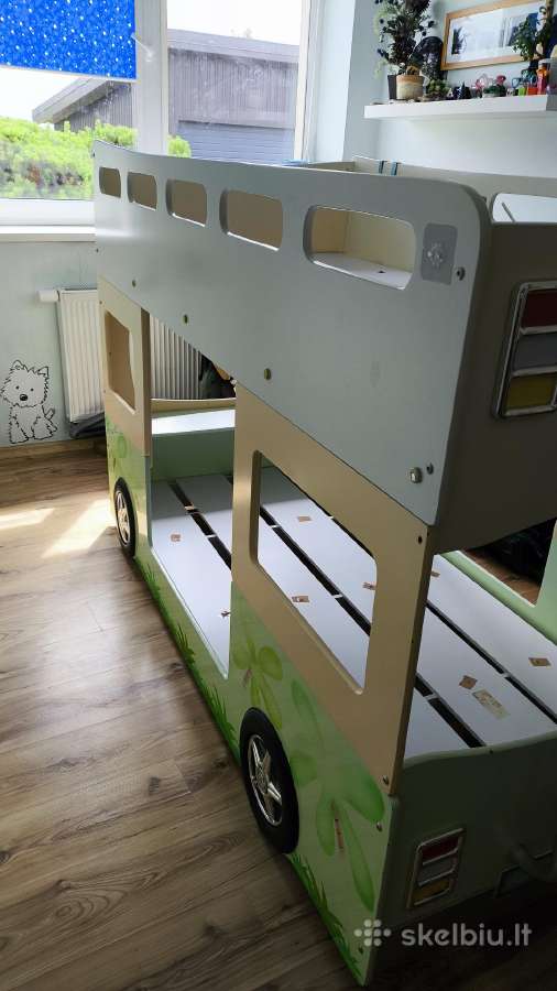 Dviejų aukštų vaikų lova-autobusas „Fantasy Bus“ - nuotraukos Nr. 9