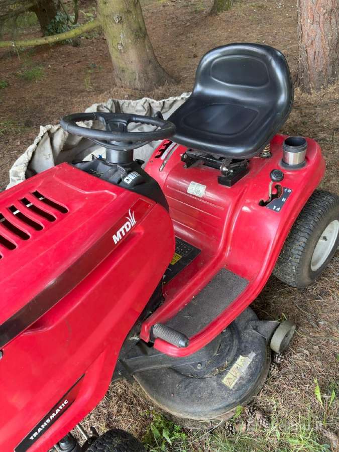 Parduodamas vejos traktoriukas Mtd Smart Rf 125 - nuotraukos Nr. 4